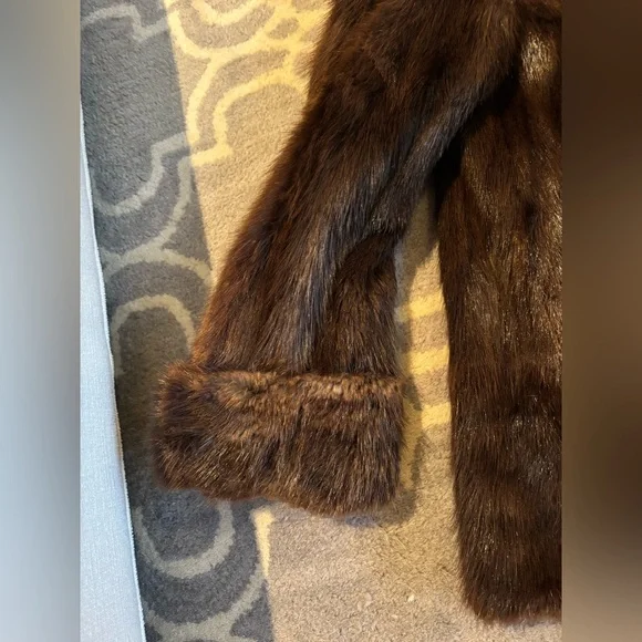 Short Style Fur Coat - Picture 7 of 16